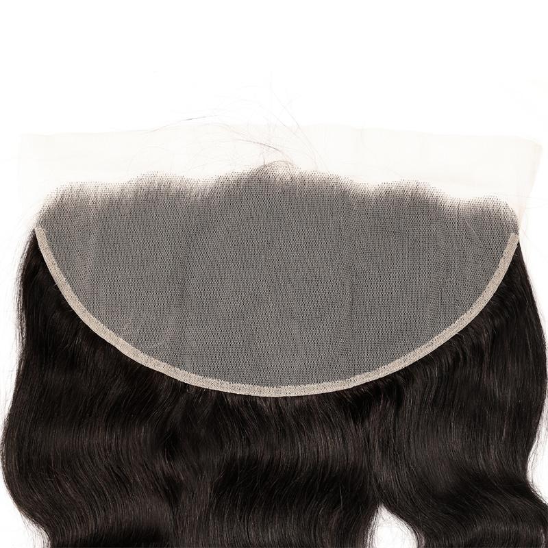 Virgin Human Hair Body Wave 13x4 13x6 Transparent Lace Frontal - 图片 5